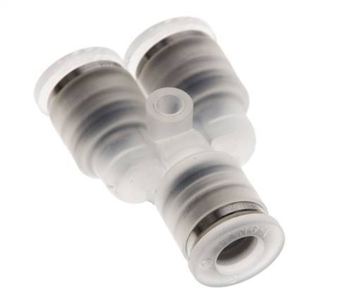 6mm Y-koppeling PA Insteekfitting FDA EPDM
