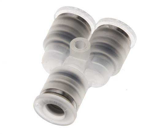 6mm Y-koppeling PA Insteekfitting FDA EPDM