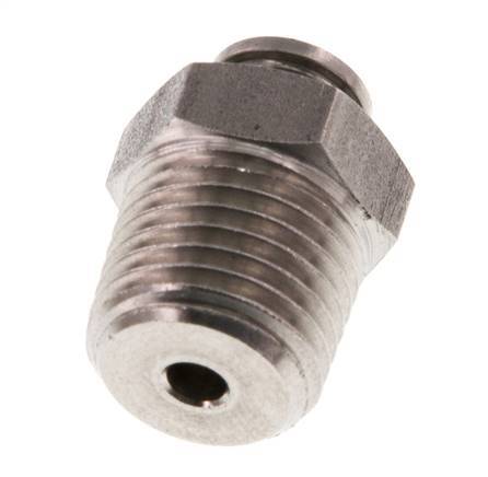4mm x R1/4'' RVS Insteekfitting Buitendraad FKM
