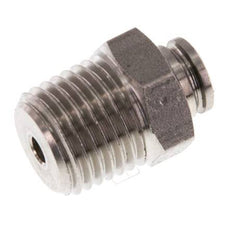 4mm x R1/4'' RVS Insteekfitting Buitendraad FKM