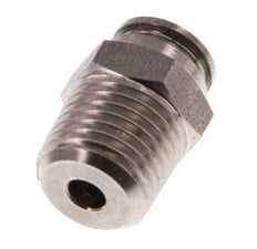 6mm x R1/4'' RVS Insteekfitting Buitendraad FKM