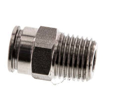 8mm x R1/4'' RVS Insteekfitting Buitendraad FKM