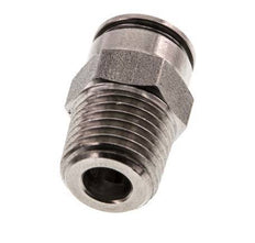 8mm x R1/4'' RVS Insteekfitting Buitendraad FKM