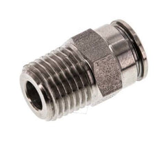 8mm x R1/4'' RVS Insteekfitting Buitendraad FKM