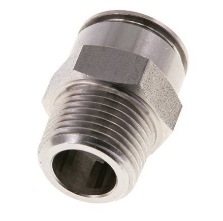 12mm x R3/8'' RVS Insteekfitting Buitendraad FKM