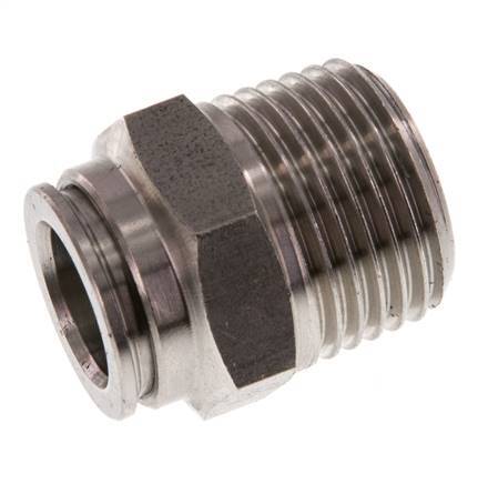 12mm x R1/2'' RVS Insteekfitting Buitendraad FKM