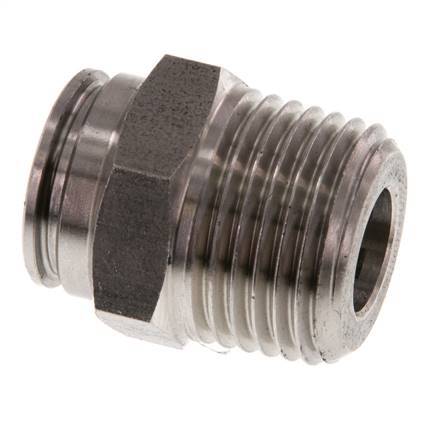12mm x R1/2'' RVS Insteekfitting Buitendraad FKM