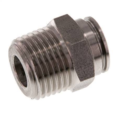 12mm x R1/2'' RVS Insteekfitting Buitendraad FKM