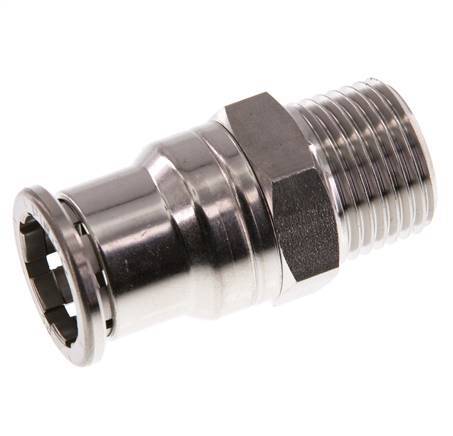 16mm x R1/2'' RVS Insteekfitting Buitendraad FKM