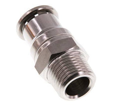 16mm x R1/2'' RVS Insteekfitting Buitendraad FKM