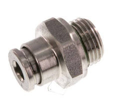 4mm x G1/8'' RVS Insteekfitting Buitendraad FKM