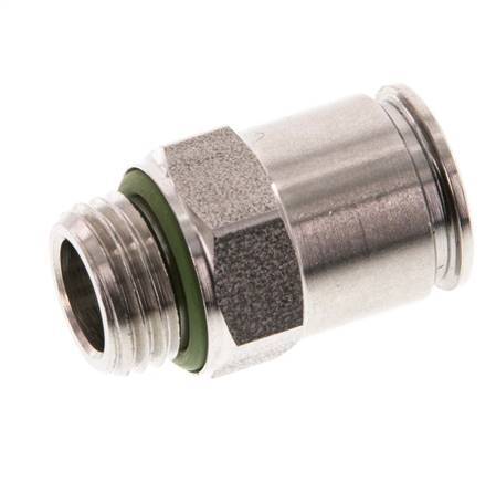 10mm x G1/4'' RVS Insteekfitting Buitendraad FKM
