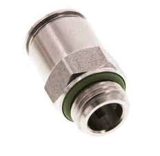10mm x G1/4'' RVS Insteekfitting Buitendraad FKM