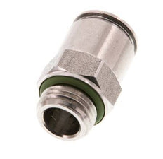 10mm x G1/4'' RVS Insteekfitting Buitendraad FKM