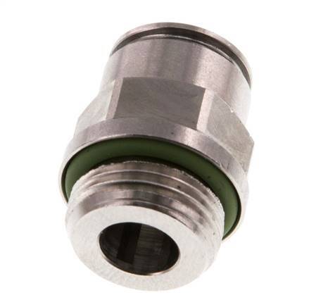 10mm x G3/8'' RVS Insteekfitting Buitendraad FKM