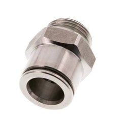 12mm x G3/8'' RVS Insteekfitting Buitendraad FKM