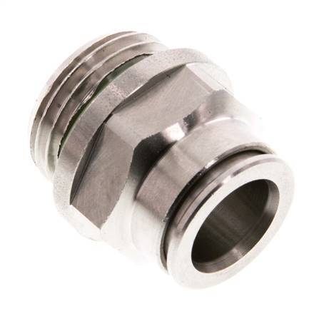 12mm x G1/2'' RVS Insteekfitting Buitendraad FKM