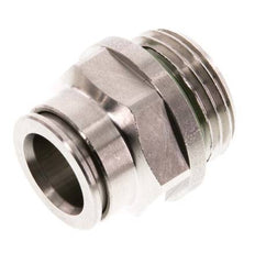 12mm x G1/2'' RVS Insteekfitting Buitendraad FKM