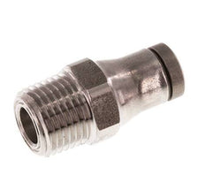 4mm x 1/8'' NPT RVS Insteekfitting Buitendraad FKM
