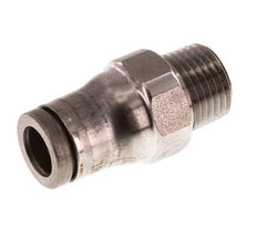 6mm x 1/8'' NPT RVS Insteekfitting Buitendraad FKM