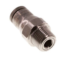 6mm x 1/8'' NPT RVS Insteekfitting Buitendraad FKM