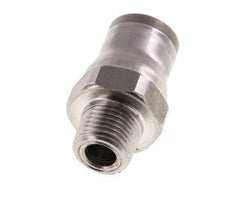 8mm x 1/8'' NPT RVS Insteekfitting Buitendraad FKM