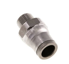 8mm x 1/8'' NPT RVS Insteekfitting Buitendraad FKM