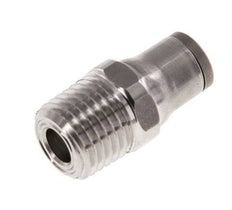 6mm x 1/4'' NPT RVS Insteekfitting Buitendraad FKM