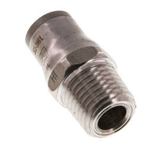 8mm x 1/4'' NPT RVS Insteekfitting Buitendraad FKM