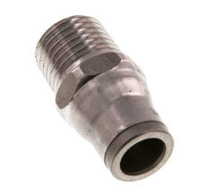 8mm x 1/4'' NPT RVS Insteekfitting Buitendraad FKM