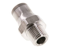 10mm x 1/4'' NPT RVS Insteekfitting Buitendraad FKM