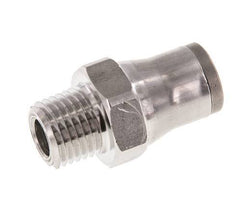 10mm x 1/4'' NPT RVS Insteekfitting Buitendraad FKM