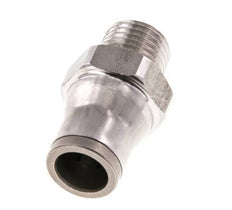 10mm x 1/4'' NPT RVS Insteekfitting Buitendraad FKM