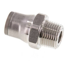 12mm x 3/8'' NPT RVS Insteekfitting Buitendraad FKM