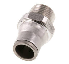 12mm x 3/8'' NPT RVS Insteekfitting Buitendraad FKM