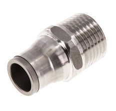 12mm x 1/2'' NPT RVS Insteekfitting Buitendraad FKM