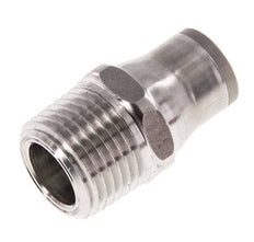 12mm x 1/2'' NPT RVS Insteekfitting Buitendraad FKM