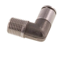 4mm x R1/8'' 90 graden L-verbinding RVS Insteekfitting Buitendraad FKM