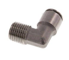 8mm x R1/4'' 90 graden L-verbinding RVS Insteekfitting Buitendraad FKM