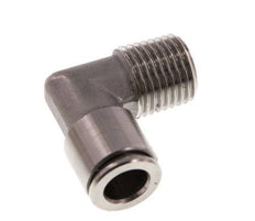 8mm x R1/4'' 90 graden L-verbinding RVS Insteekfitting Buitendraad FKM