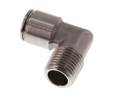 8mm x R1/4'' 90 graden L-verbinding RVS Insteekfitting Buitendraad FKM