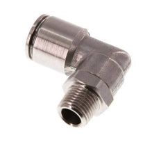 8mm x R1/8'' 90 graden L-verbinding RVS Insteekfitting Buitendraad Draaibaar FKM