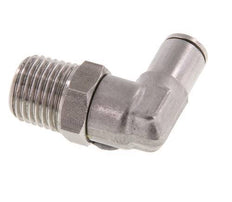 4mm x R1/4'' 90 graden L-verbinding RVS Insteekfitting Buitendraad Draaibaar FKM