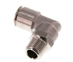 10mm x R1/4'' 90 graden L-verbinding RVS Insteekfitting Buitendraad Draaibaar FKM