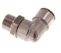 12mm x R3/8'' 90 graden L-verbinding RVS Insteekfitting Buitendraad Draaibaar FKM