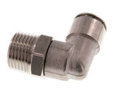 12mm x R1/2'' 90 graden L-verbinding RVS Insteekfitting Buitendraad Draaibaar FKM