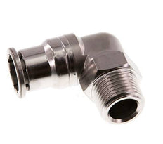 16mm x R1/2'' 90 graden L-verbinding RVS Insteekfitting Buitendraad Draaibaar FKM