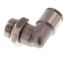 10mm x G3/8'' 90 graden L-verbinding RVS Insteekfitting Buitendraad Draaibaar FKM