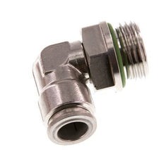 10mm x G1/2'' 90 graden L-verbinding RVS Insteekfitting Buitendraad Draaibaar FKM