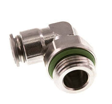 10mm x G1/2'' 90 graden L-verbinding RVS Insteekfitting Buitendraad Draaibaar FKM